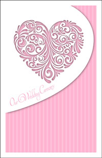 Wedding Program Cover Template 6D - Graphic 7